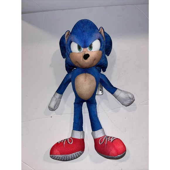 Paramount Other - 13” Sonic The Hedgehog silky stuffed figure 2020 by Patamount movies